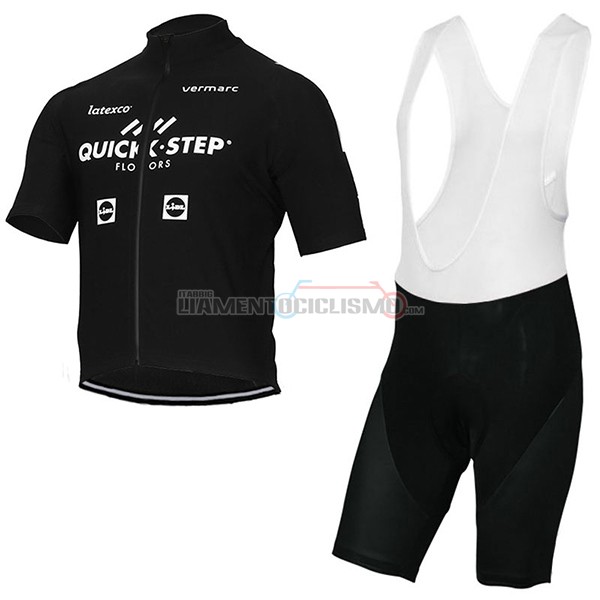 Abbigliamento Ciclismo Quick Step Floors 2017 nero